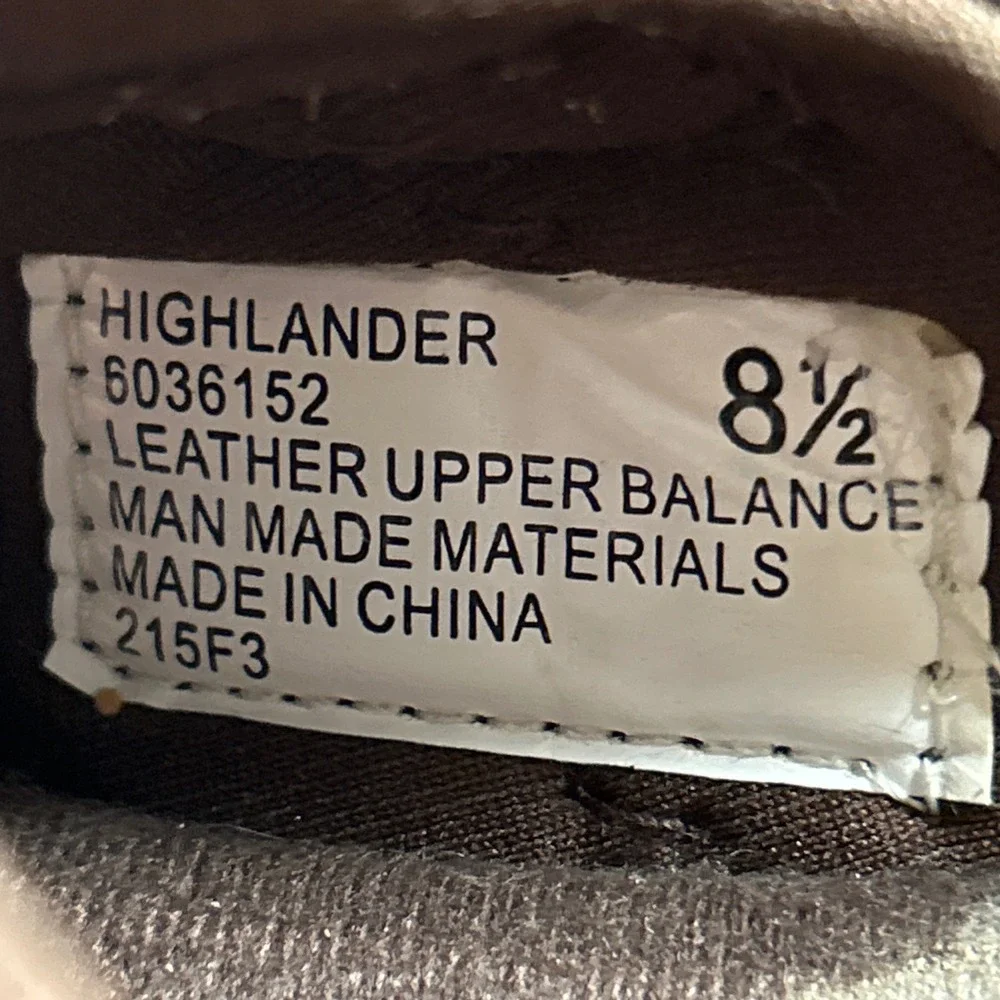 Earth Shoe Highlander Mens Sandals Brown Leather Fisherman Lug Sole Hiking 8.5